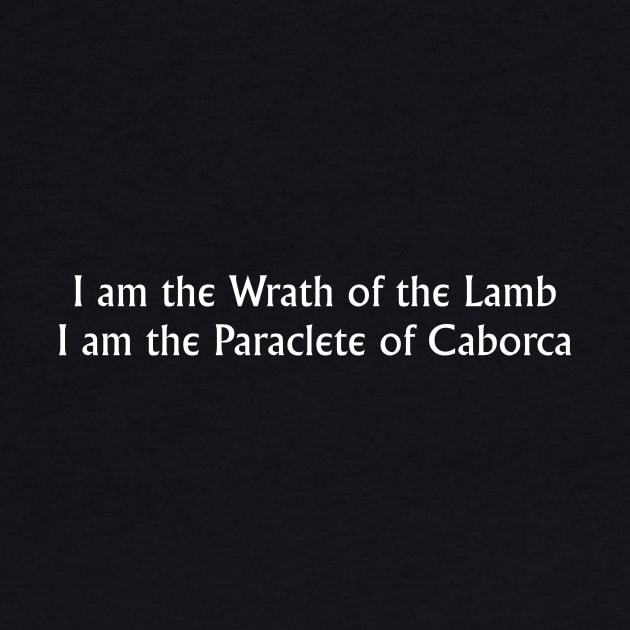 I am the Wrath of the Lamb by BishopCras